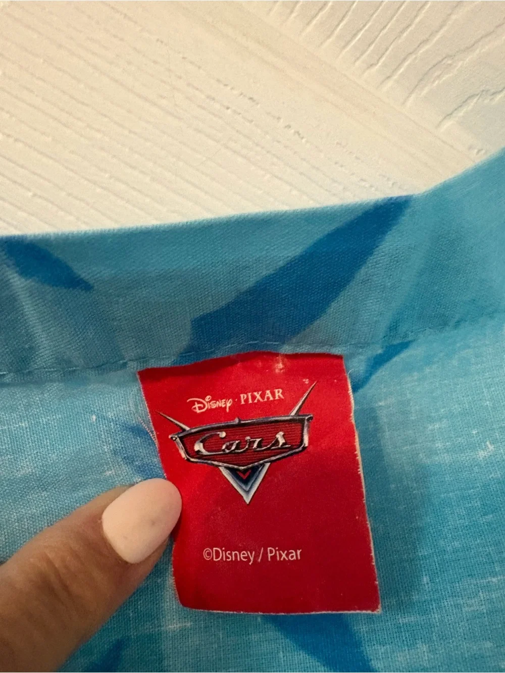 Disney Pixar Cars Lightning McQueen Racing Curtains Set of 2 15.5x81